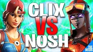 NRG Clix 1 VS 1 Nosh and SEN Zyfa | Creative 1v1 *EPIC NA BUILD FIGHTS*