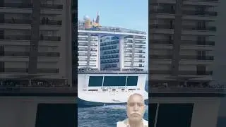 Huge Cruiseship l Triple the Size of Titanic #cruise #cruiseship #titanic