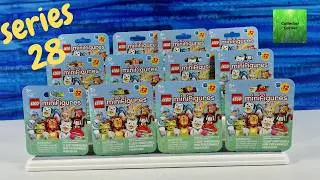 Набор минифигурок Lego &laquo;Животные&raquo; из 28-й серии, распаковка, в закрытой коробке.