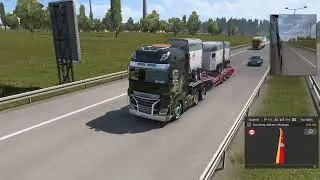 DAF - Euro Truck Simulator 2 | Horse Trailer Delivery |  Gameplay in 2k #EURO #subscribe #truck