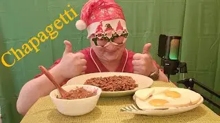 Лапша б/п Chapagetti, баклажаны в т/с, яйки, колбасный сыр. Алкоголь больше не приносит удовольствия