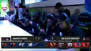 FINAL Match 3 SAINTS INDO vs E8 ELITE ESPORT + Caster - Mobile Legends MSC Indonesia