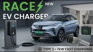 RACE Type 2 EV Charger | Fast, Smart & Safe Electric Vehicle Charging Solution
