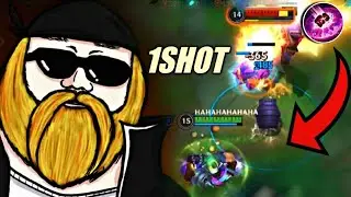 FULL AP GRAGAS JUNGLE CAN 1 SHOT!? | INSANE COMBO! GRAGAS GAMEPLAY - Wildrift