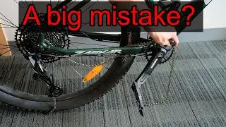 Do I regret waxing the chain? (Read the description)