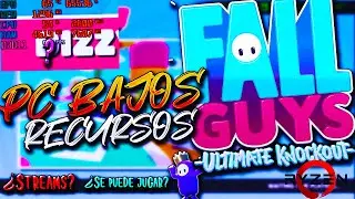 FALL GUYS PC DE BAJOS RECURSOS | &iquest;SE PUEDE JUGAR Y HACER STREAMS? | RYZEN 3 3200U VEGA 3
