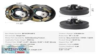 VEVOR Trailer Hub Drum Kits 5 on 4.5