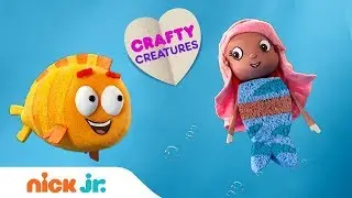 How to Make &lsquo;Molly' From Bubble Guppies | Stay Home #WithMe | Arts + Crafts | Bubble Guppies