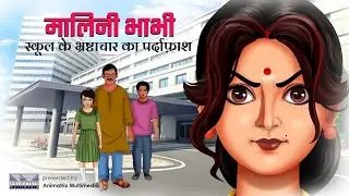 Malini Bhabhi vs School Corruption | रवि बाबू को मिला न्याय | Ep 03 | Animatrix Hindi