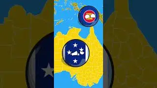 World Province But Each country turned into a continental union