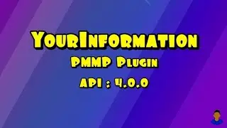 Minecraft | YourInformation Plugin | PMMP4 Review