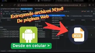Extrayendo m3u8 de p&aacute;ginas web desde el celular 🔥💀 #video #respecta #tutorial 
