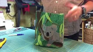 The Idiot Quilter Ep12 - Making a Bag from Tea Towels
