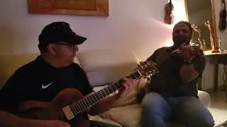 Session mit dem👑 King Bireli Lagrene 🎸📸