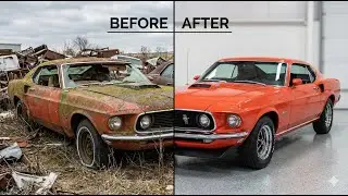 Full Rebuild from Scrap to Road, Dead Car Comes Back to Life | Complete Car Restoration, Rusted Car