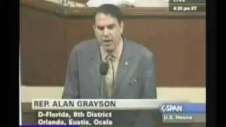 Alan Grayson Strikes Again -- Must See 