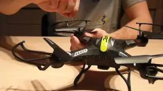 Assembling JJRC H8C DFD F183 2.4G 4CH 6 Axis RC Quadcopter With 2MP Camera RTF