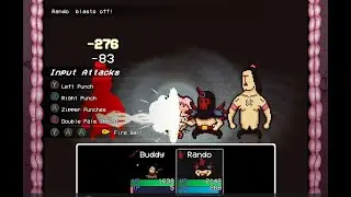 LISA: The Joyful - Vega Van Dam vs Buddy and Rando Boss Fight hit all the prompts Combat Gameplay