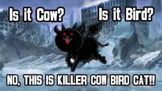 Enter New Killer Cat Species: Killer Cow Bird Cat!! [The Battle Cats] (15.2 Update)
