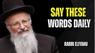 Reveals the Daily One Habit That Attracts Money Instantly || By Rabbi Eliyahu ||Strong Motivation
