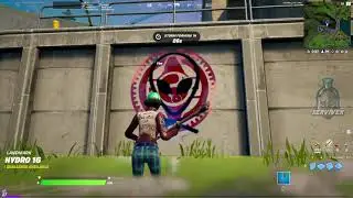 Search for graffiti covered wall at Hydro 16 or near Catty Corner locations - Fortnite
