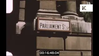 1960s London, Parliament Street, Downing Street, Battle of Britain Exhibition, Whitehall Street, GVs