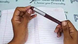 Vsign Antic Marrown Color Body Fountain pen with Special Nib Converter Type     Model 18862
