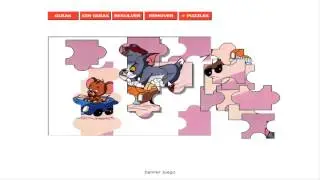 Tom and Jerry - Car Puzzle Game / Online Games / HD
