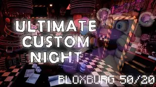 ULTIMATE CUSTOM NIGHT ⭐️ BLOXBURG FNAF ⭐️ (1.3M)
