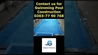 Swimming Pool Construction Company in Lahore || Agua Swimming Pool Contractor