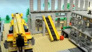 BERMAIN MAINAN MOBIL KONTRUKSI, MAINAN LEGO DAN MEMBANGUN GEDUNG DI KOTA.@AnggiGie8 