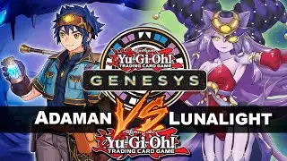 YuGiOh! Genesys - Adamancipator Vs Lunalight | 51 pontos