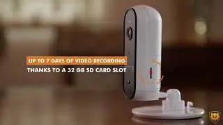 TigerEYE by TigerTech - Smart Security Camera & Baby Monitor with 2 sensors and 2 way talk