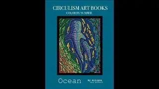 Ocean - Color By Number Circulism Book : Ajaj Quinnell ; Flipthrough