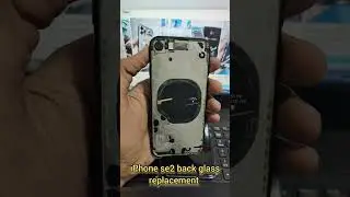 Iphone se2 back glass replacement