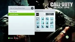 Install a game to Hard Drive | Xbox Tutorial