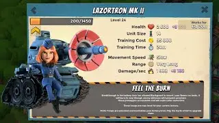 Boom Beach / LAZORTRON MK II / Proto Troops
