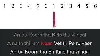 Yaar Pirikka Mudiyum 6/8 Every Syllable Count | Understanding Rhythm 6/8 | யார் பிரிக்க முடியும்
