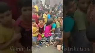 Vegan Laddu Made of Emkay Vegan Ghee Distribution By Animal Climate And Health Save Foundation