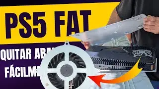 Quitar el abanico interno de un PS5 Fat?