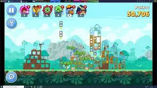 Angry Birds Friends Speedrun (Level 58) in 00:00:25