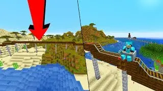 IK HEB EEN TREINSPOOR OVER DE HELE MAP IN MINECRAFT!!