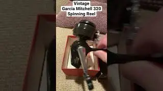 Vintage Garcia Mitchell 320 Spinning Reel from the early 60&rsquo;s #shorts