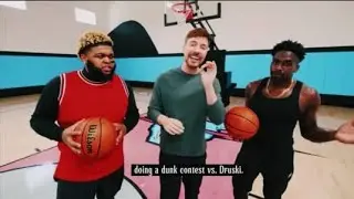 Darius V/S Druski [Basketball Game] | Mr.Beast| Anime Channel | @MrBeast @RaphikKhan-pi5lc 