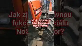 N&aacute;vod na kontrolu funkce diferenci&aacute;lu NoSPIN Zetor (Zetor 10540)