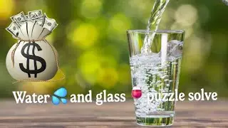 Water 💦 and glass 🍷 puzzle solve in our vlogs !! #blog #funny #vbloger #comedy #vlog 