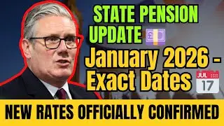 💷 DWP CONFIRMS: January 2026 State Pension Payments &ndash; Exact Dates & Rates Revealed!
