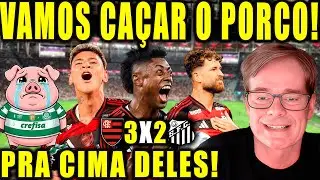 DIRETO DO MARACAN&Atilde;! AO VIVO! FLAMENGO 3 X 2 SANTOS! VAMOS FLAMENGO!