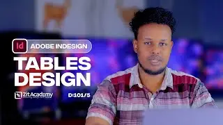 Design 101: Table Adobe InDesign - Project 5