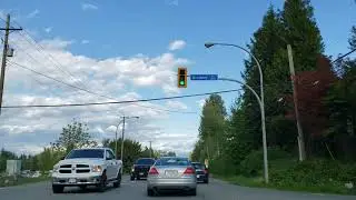 Driving on Fraser Highway, from Aldergrove to Abbotsford BC 🇨🇦